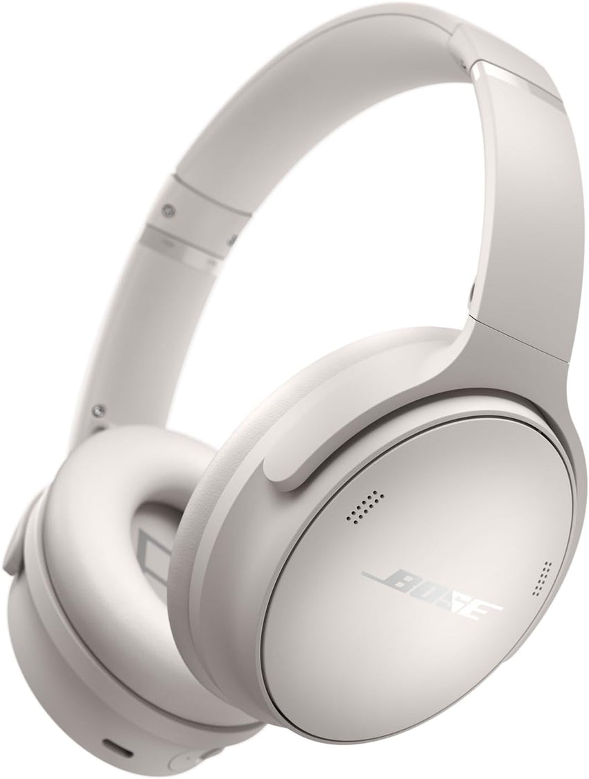 Bose QuietComfort Headphones - Wireless Bluetooth Headphones, Active Over Ear Noise Cancelling and Mic, USB-C Charging, Deep Bass, Up to 24 Hours of Playtime, Moonlight Grey - Limited Edition Color