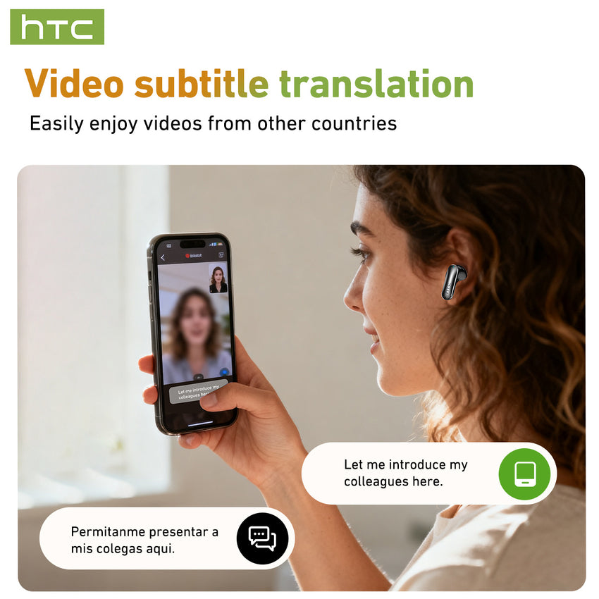 NE48 Side-Sliding Wireless Earbuds, Colorful HD Display Screen, Touch Control, In-Ear Design, Multifunctional Control, Wallpaper Upload, AI Translation Earphones