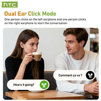 NE48 Side-Sliding Wireless Earbuds, Colorful HD Display Screen, Touch Control, In-Ear Design, Multifunctional Control, Wallpaper Upload, AI Translation Earphones