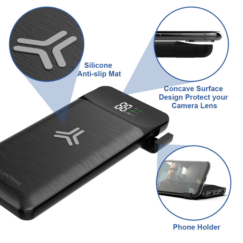 10000mAh PD wireless power bank